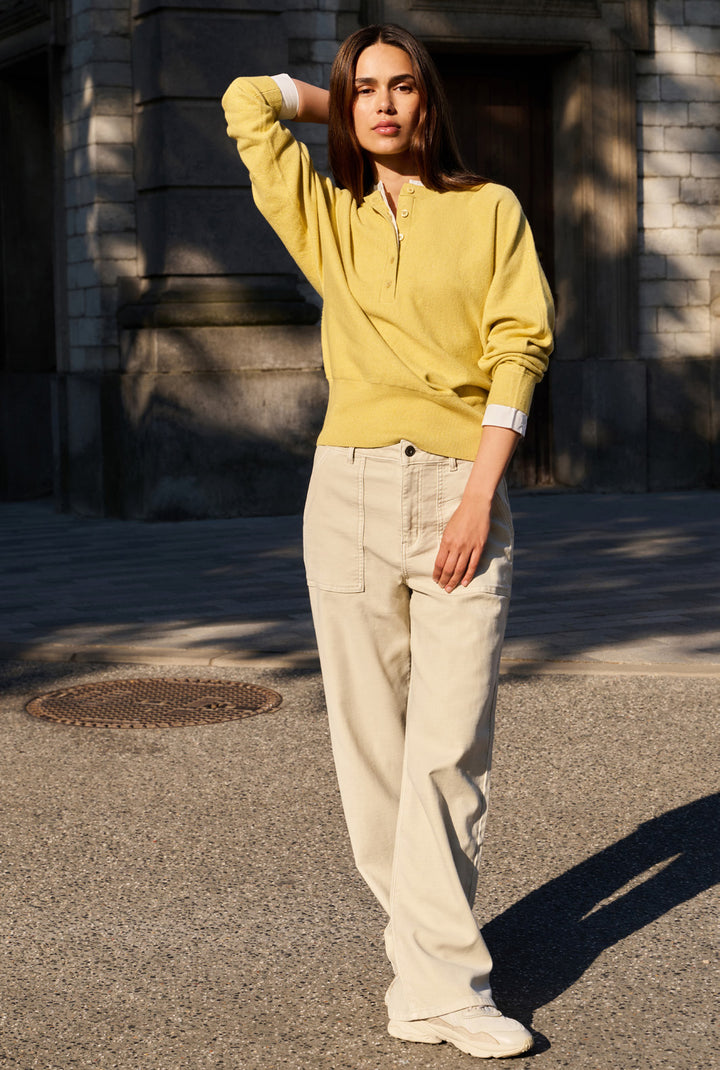 Heather Batwing Top