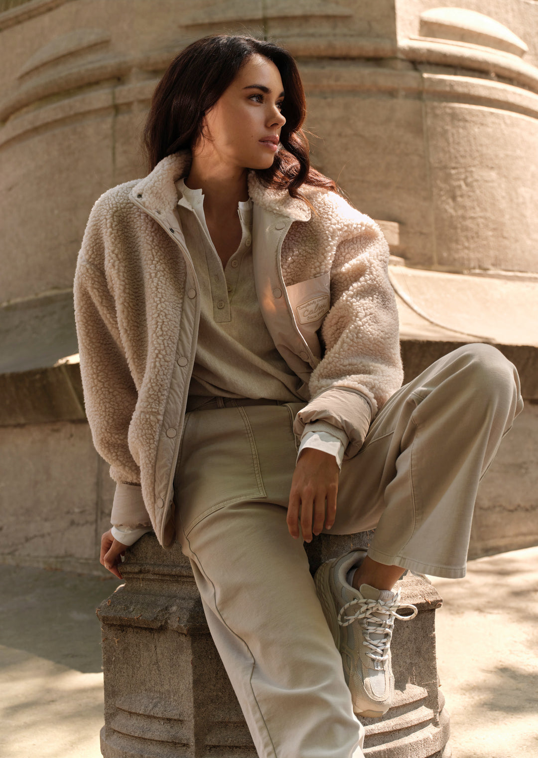Heather Batwing Top