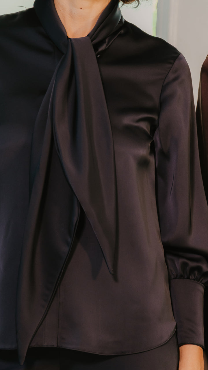 Lumiere Satin Blouse