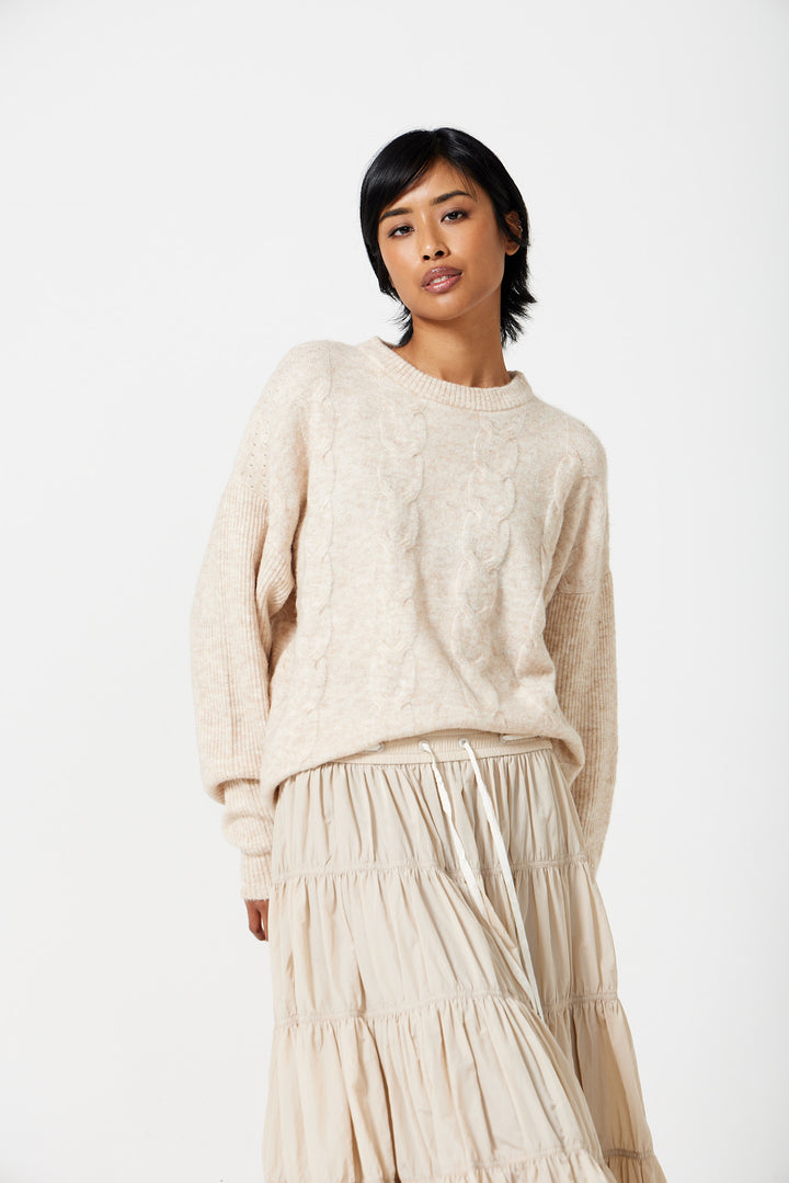 Sam Cable Knit Sweater