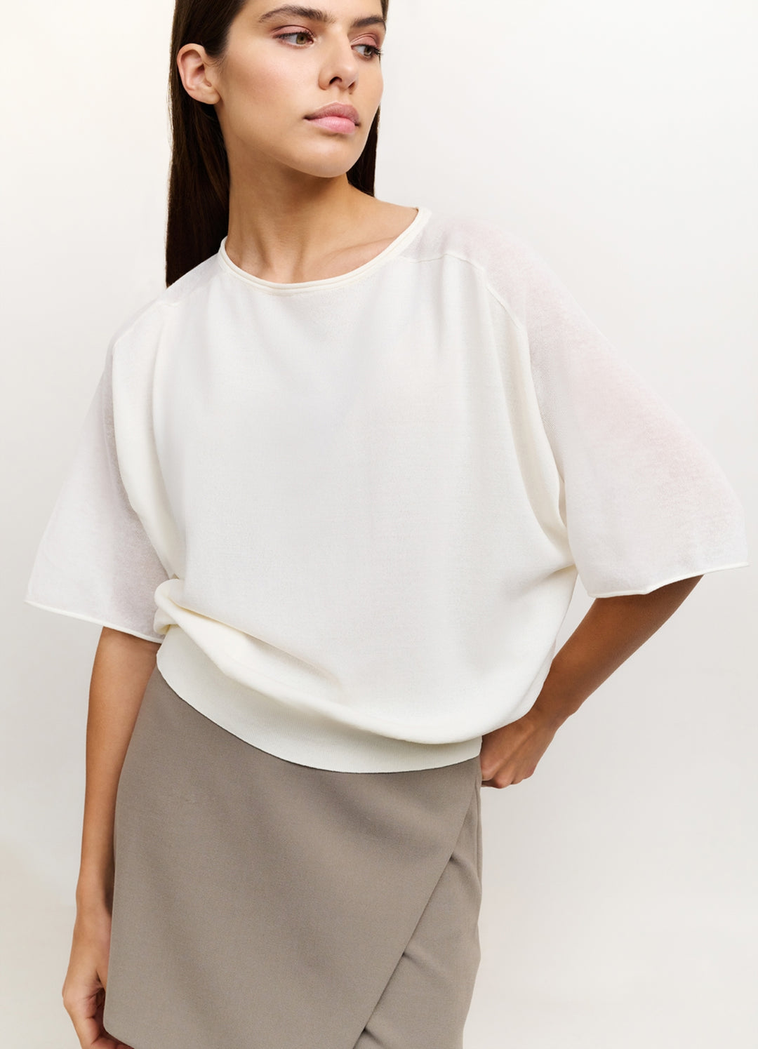 Woven Mini Skort