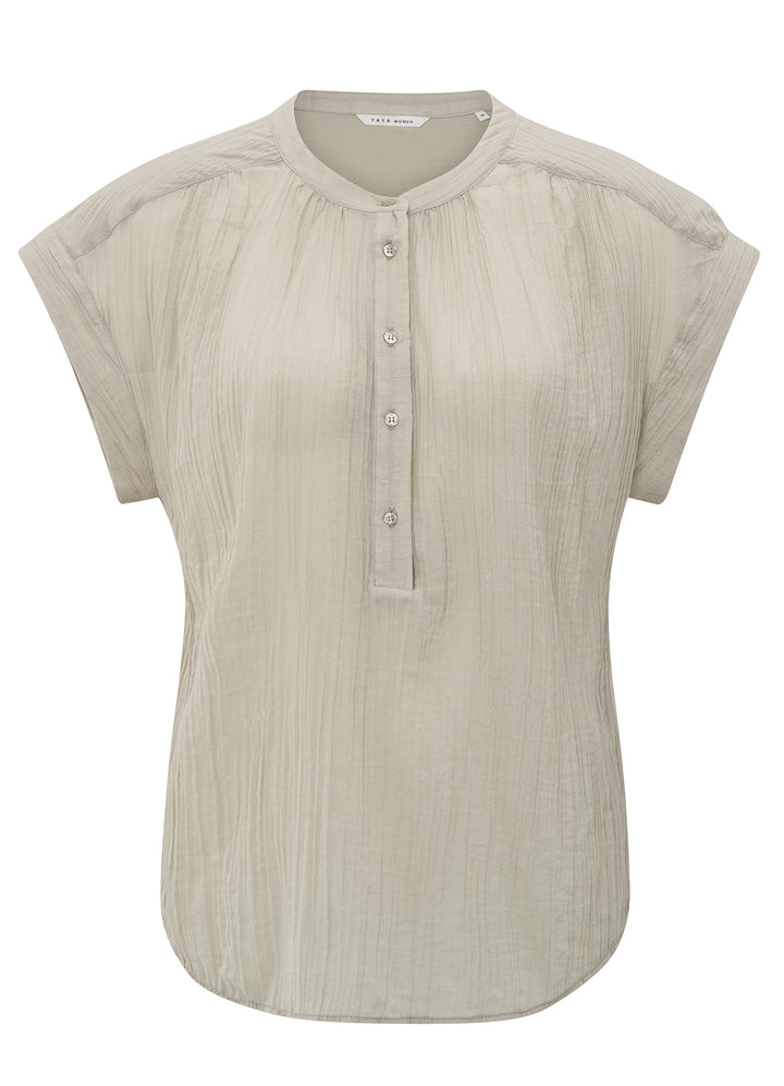 Flowy Polo Top
