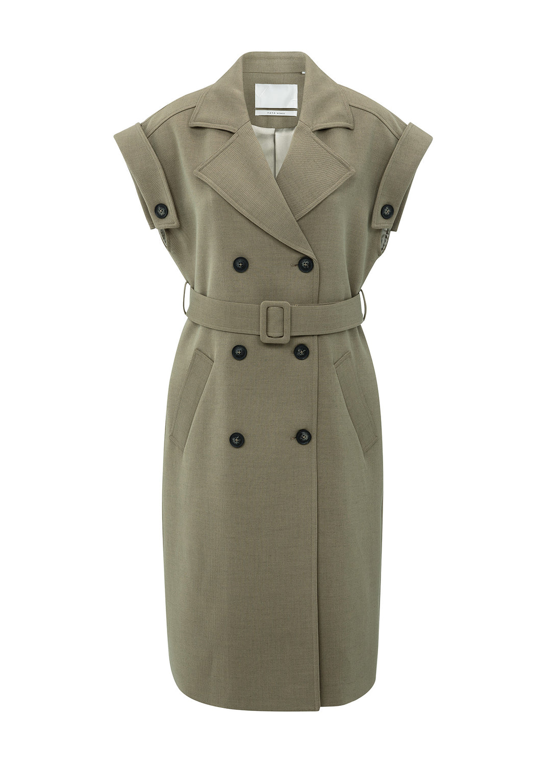 Benthe Long Woven Jacket Dress