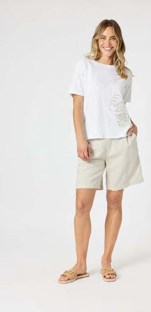 Algot Linen Short