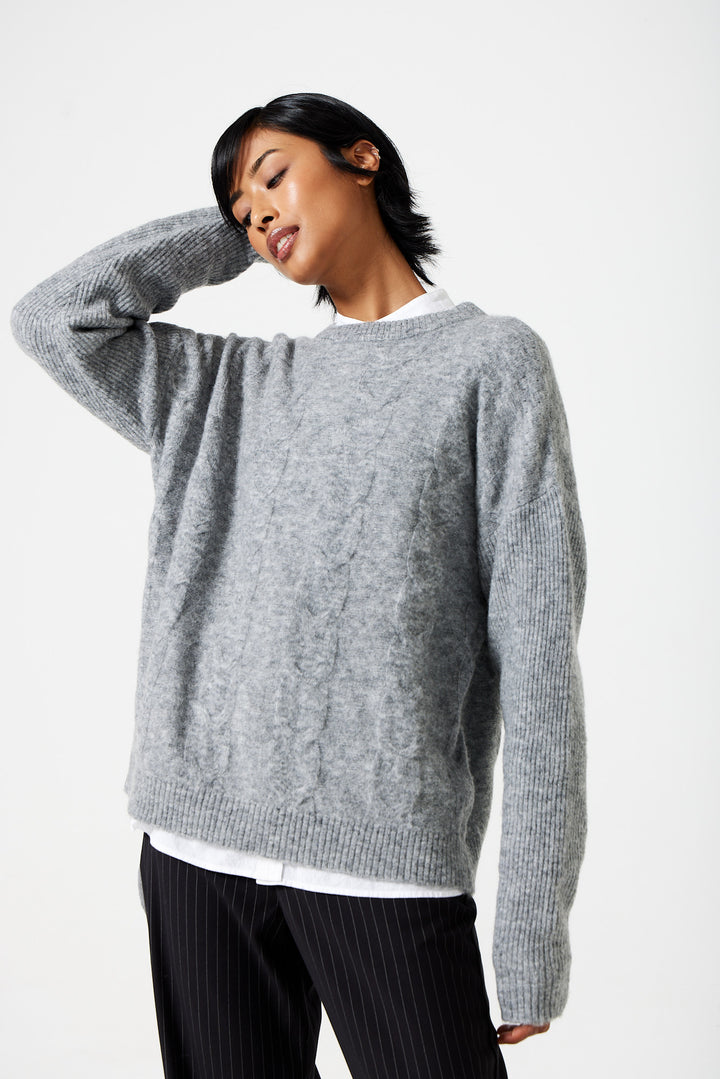 Sam Cable Knit Sweater