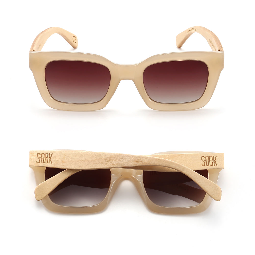 Zahra Nude Sunglasses