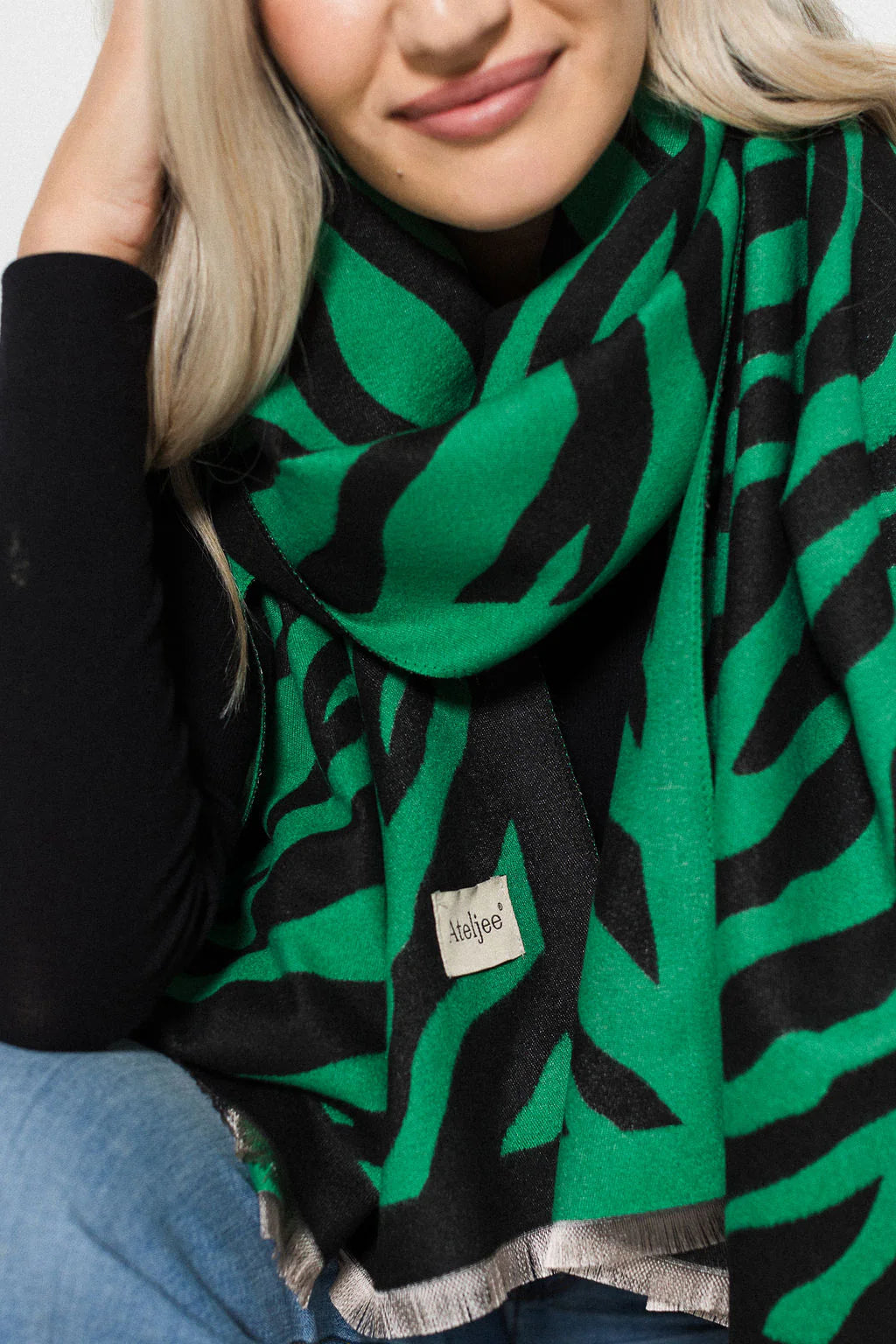 Zebra Print Wrap