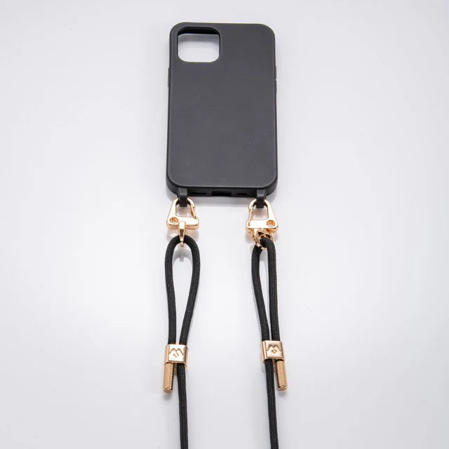 Black Phone Cover Loops