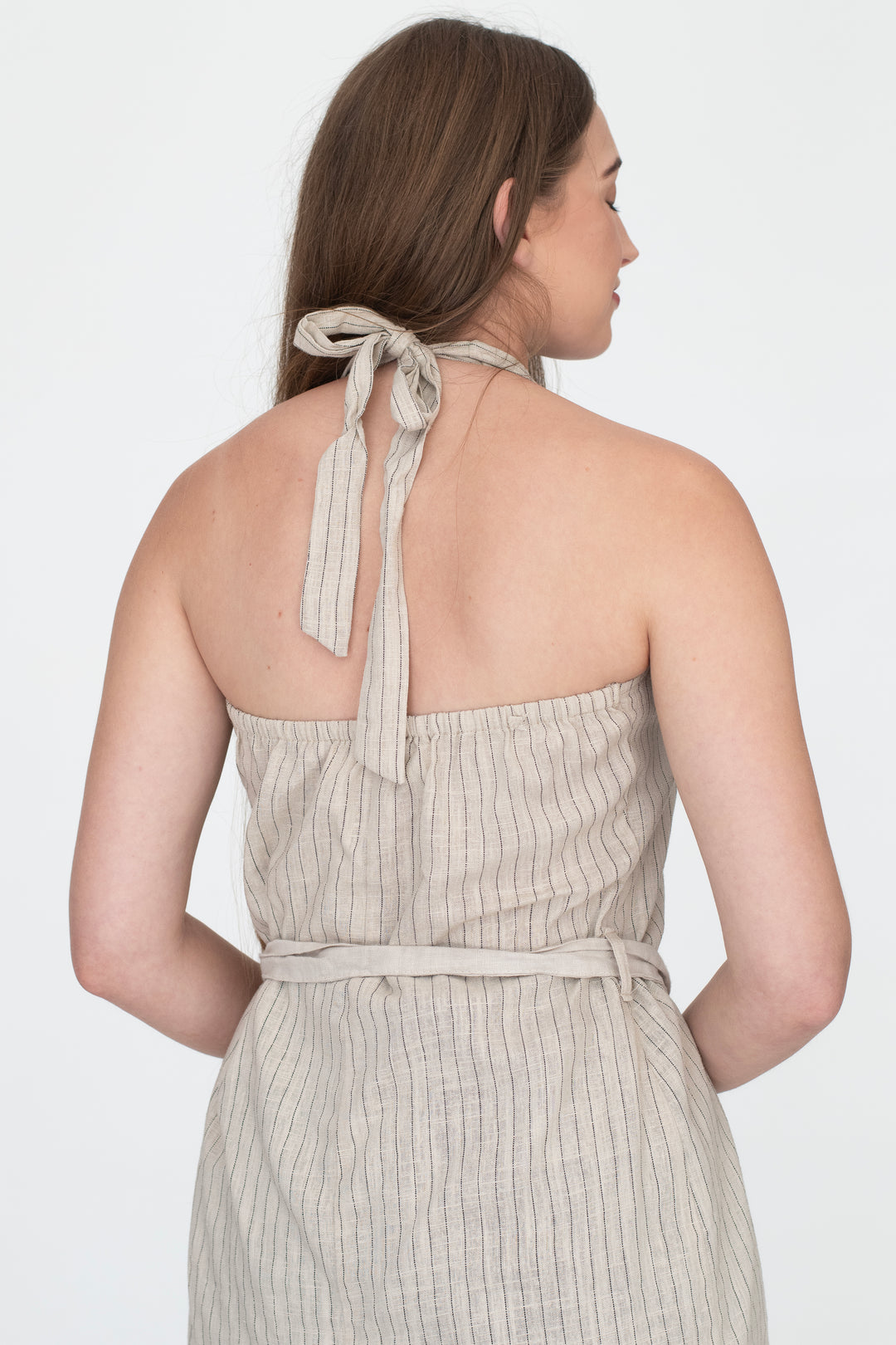 Deirdre Short Halterneck Dress