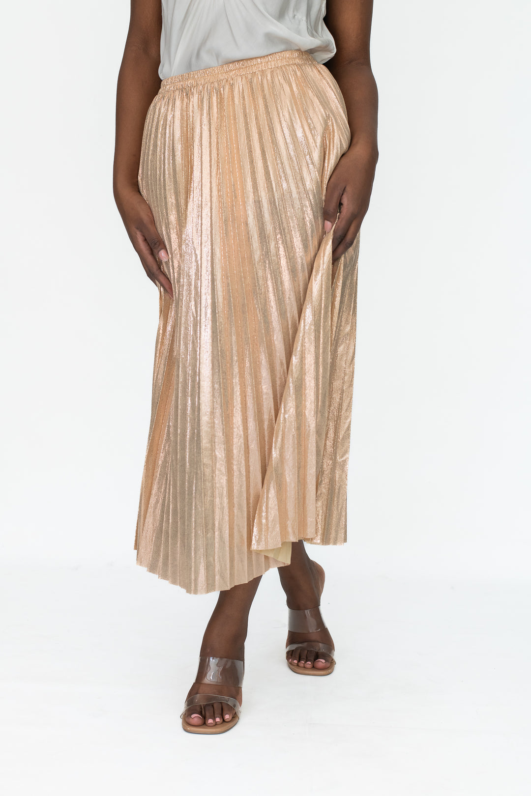 Justina Pleated Skirt