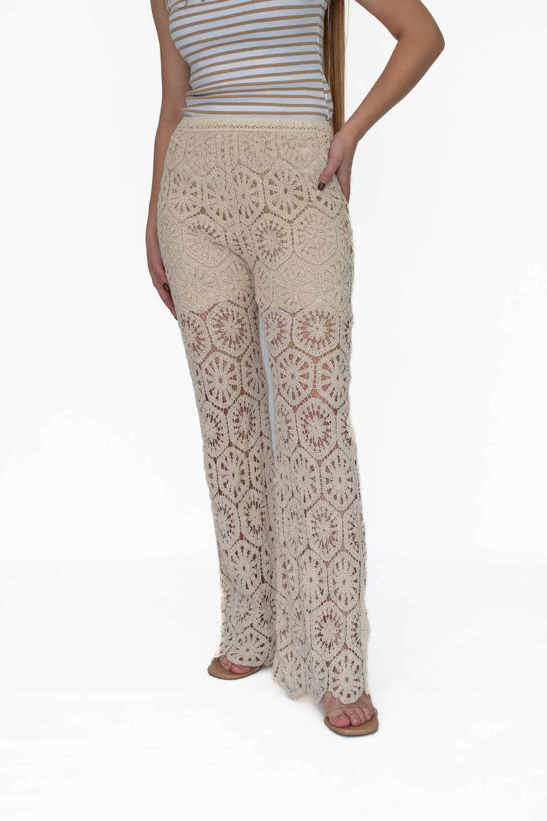 Kristina Crochet Pants