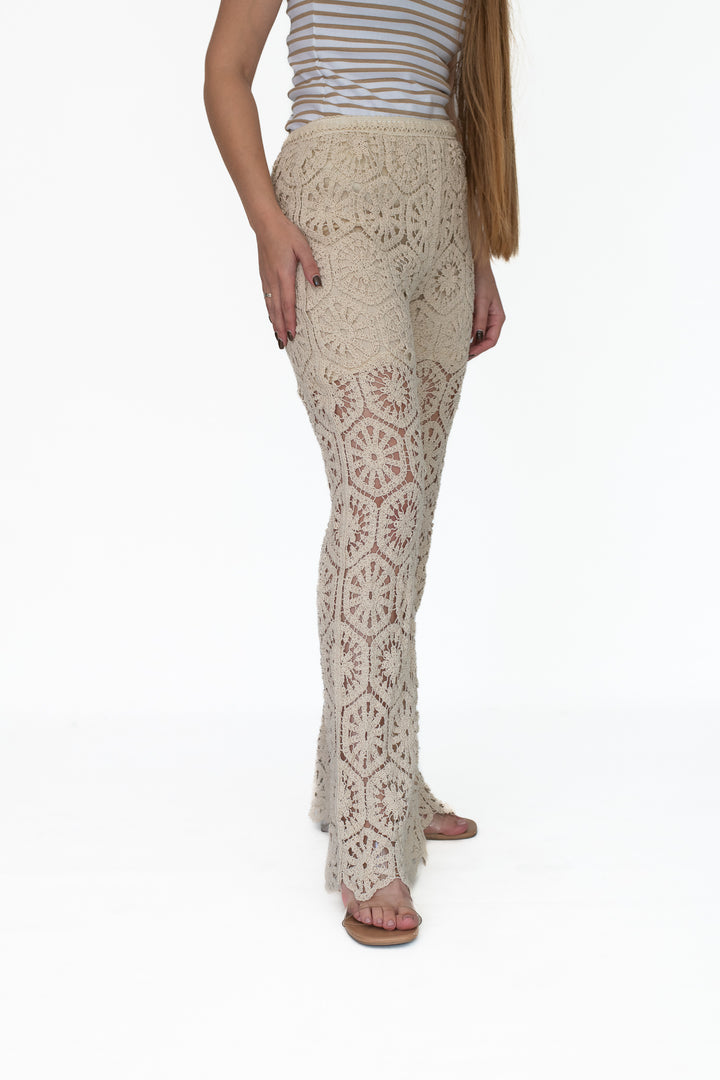 Kristina Crochet Pants