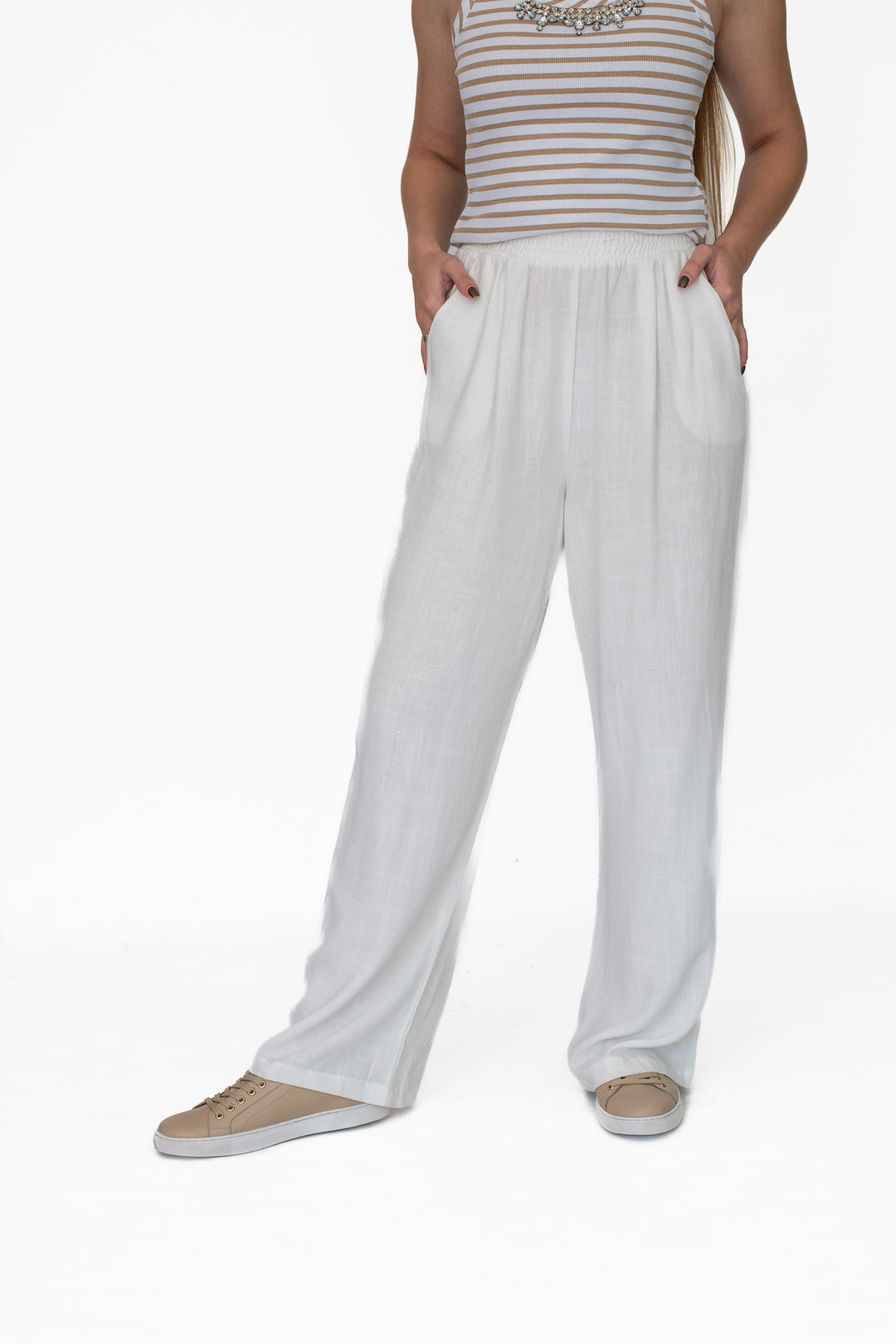 Santorini Linen Pants