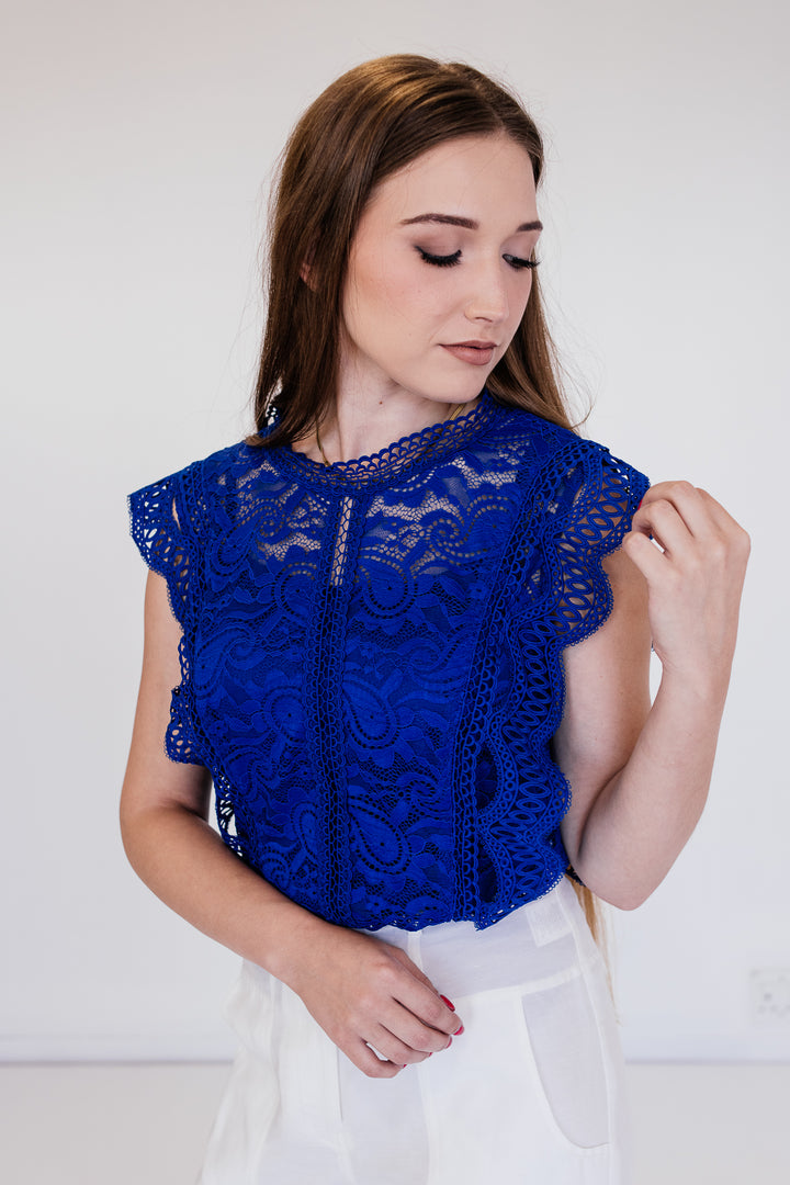 Irida Lace Top