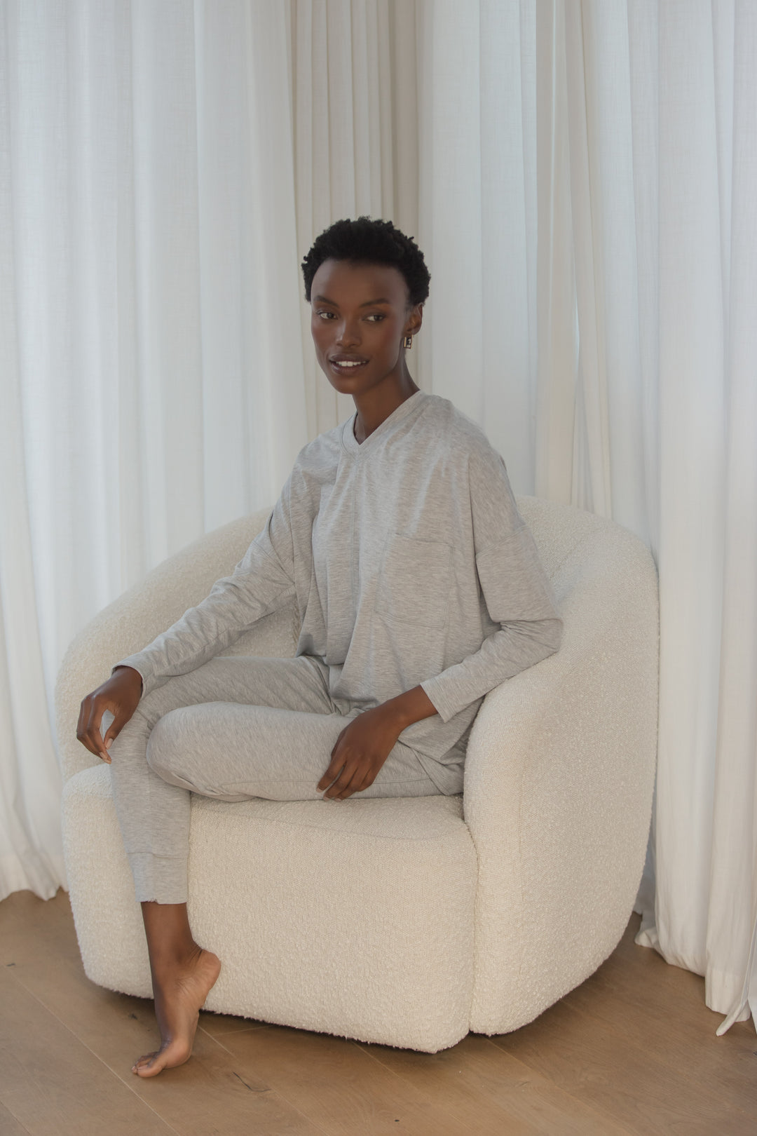 V-Neck Cotton Tape-Set