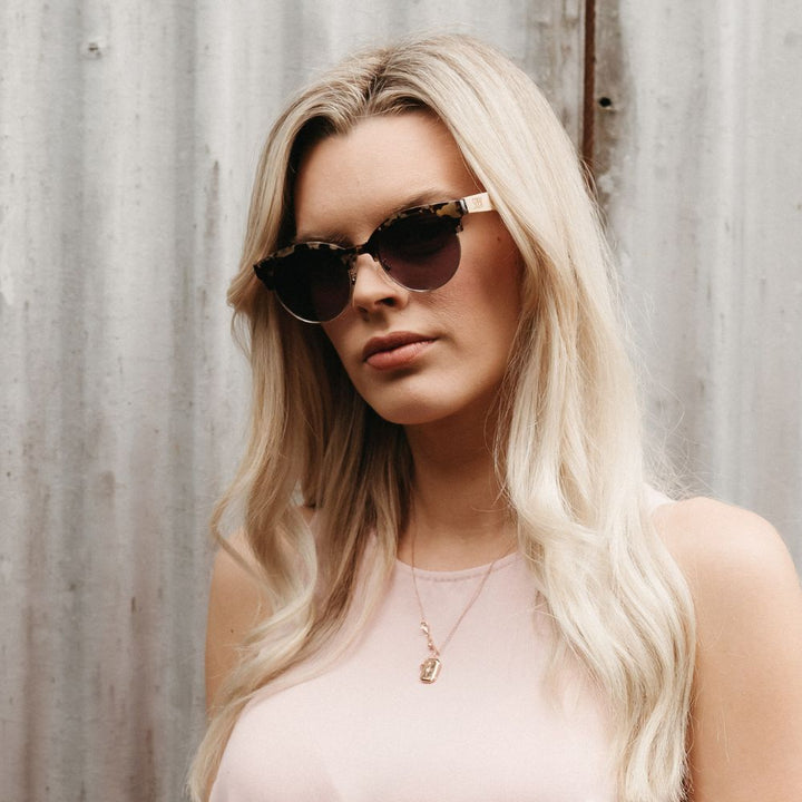 Olive Opal Tort Sunglasses