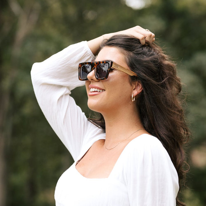 Roco Black Tort Sunglasses