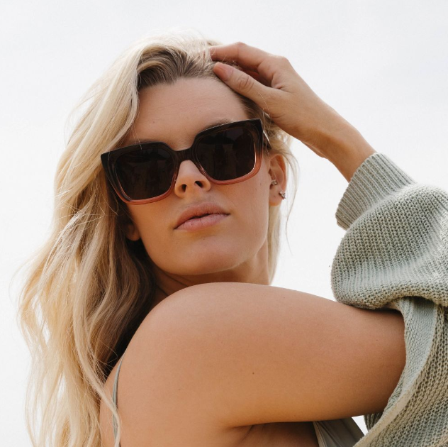 Harper Ombre Brown Sunglasses