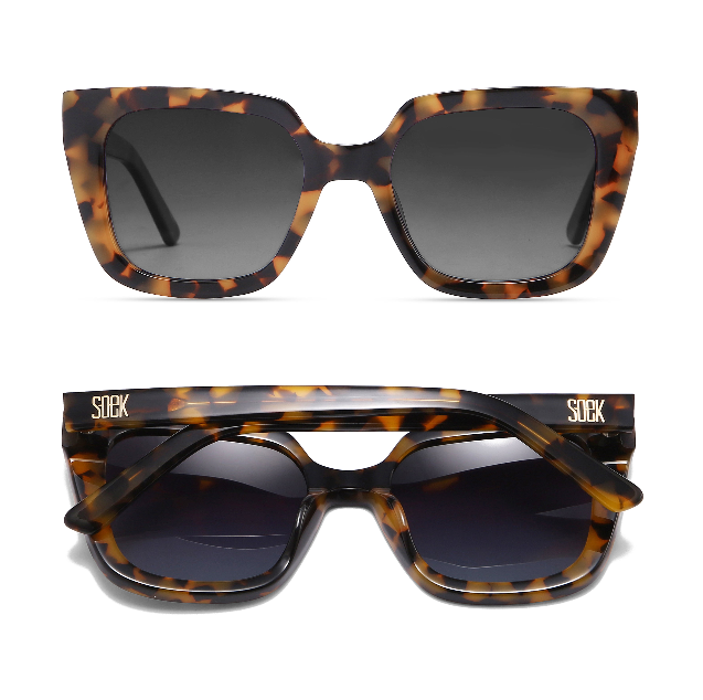 Harper Honey Tort Sunglasses