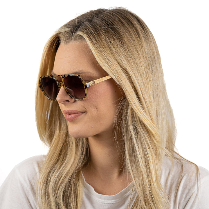 Billy Opal Tort Sunglasses
