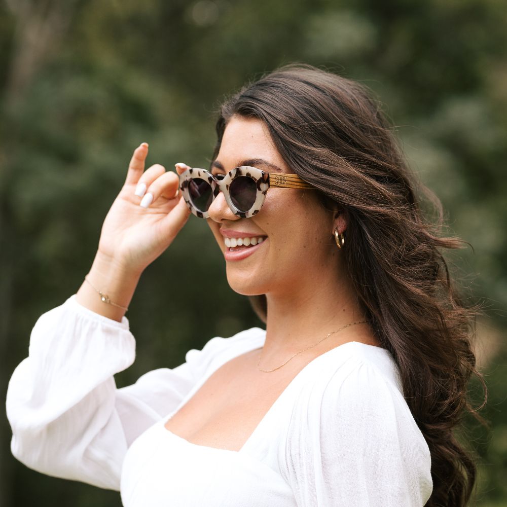 Stevie Ivory Tort Sunglasses