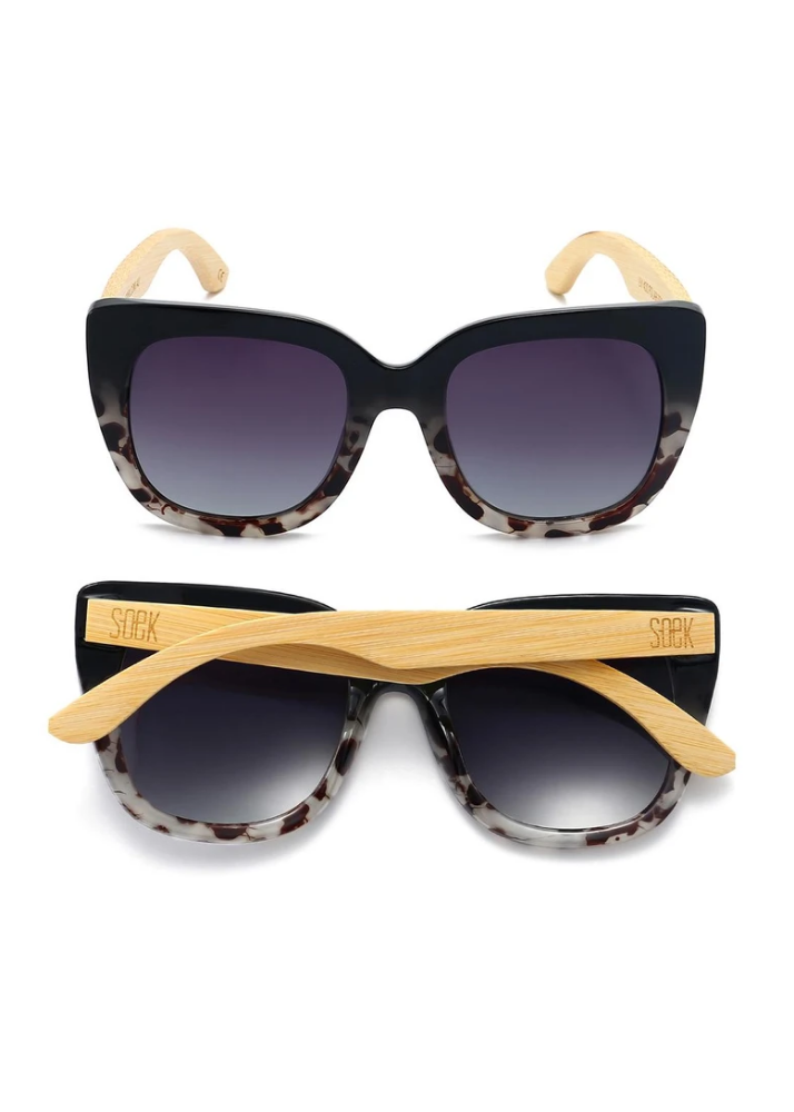 Riviera Black Ivory Tort Sunglasses