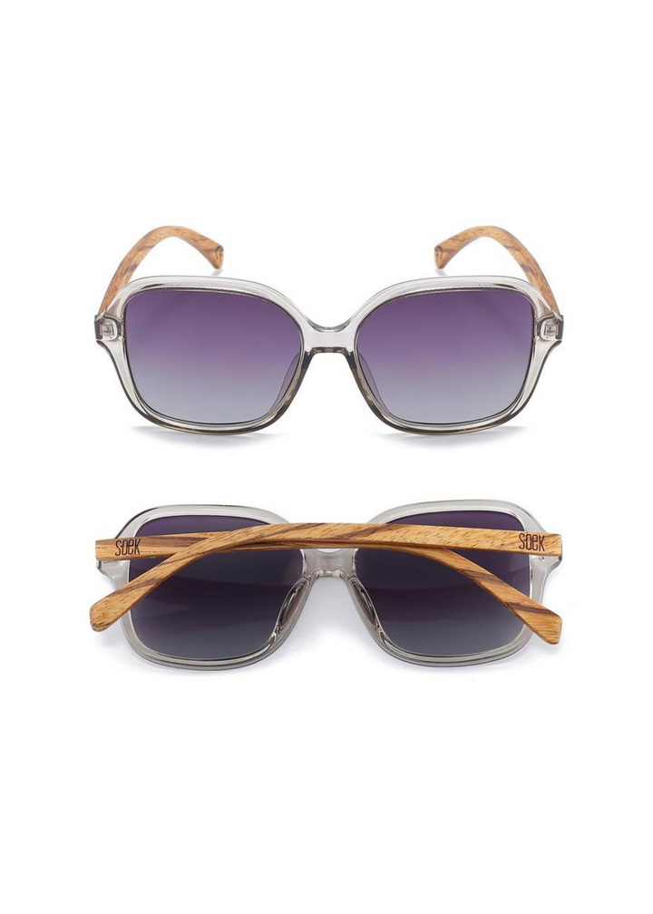 Scarlett Clear Grey Sunglasses